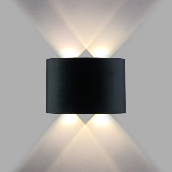 Настенный светодиодный светильник IMEX Cross IL.0014.0001-4 BK