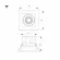 Встраиваемый светильник Arlight MS-VORTEX-BUILT-S90x90-12W Warm3000 (WH-WH, 40 deg, 230V) 057914, Белый, Теплый белый, Алюминий