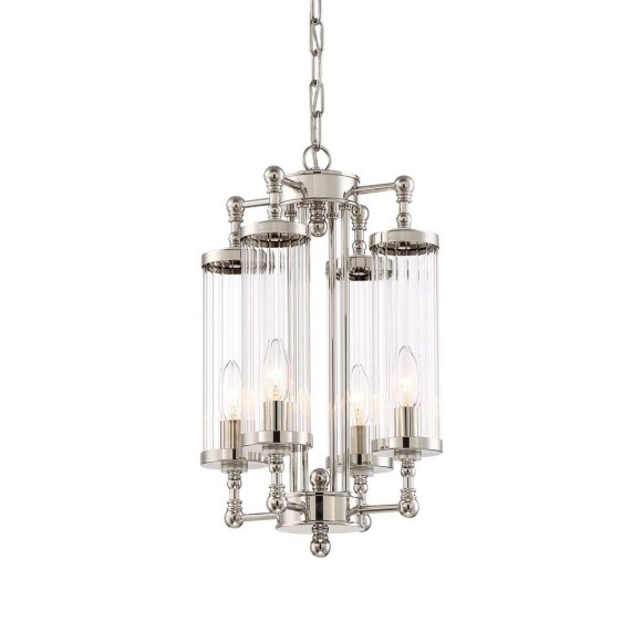 Подвесная люстра DeLight Collection Regis BC404-4 nickel