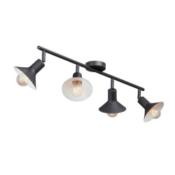 Спот Vitaluce V4807 V4807-1/4PL, E27, 160W, черный