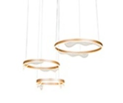 Подвесная светодиодная люстра Kink Light Кастела 08263,36P