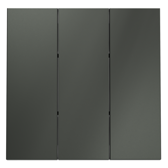 Клавиши для выключателя/переключателя трехклавишного Voltum S70 (титан) VLS000506