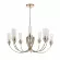 Люстра на штанге ST Luce Элегра SL1402.203.10, Латунь, Прозрачный, Металл