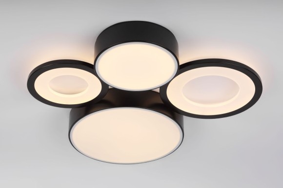 Потолочная светодиодная люстра с пультом управления Rivoli Aliona Б0066451