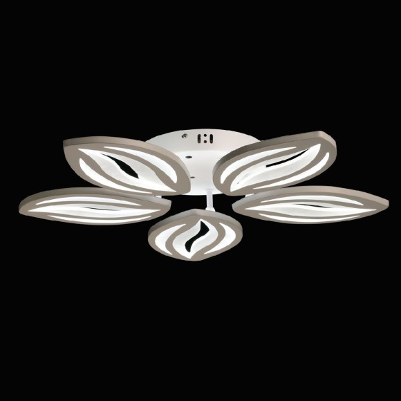 Потолочная светодиодная люстра с пультом управления De Markt Мадлен 424018405