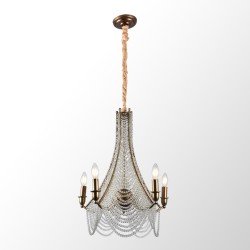 Подвесная люстра Lussole Rains LSP-6005