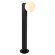 Ландшафтный светильник Odeon Light Nature Viva 7124/1G, Черный, Белый, Металл, крупный план основания