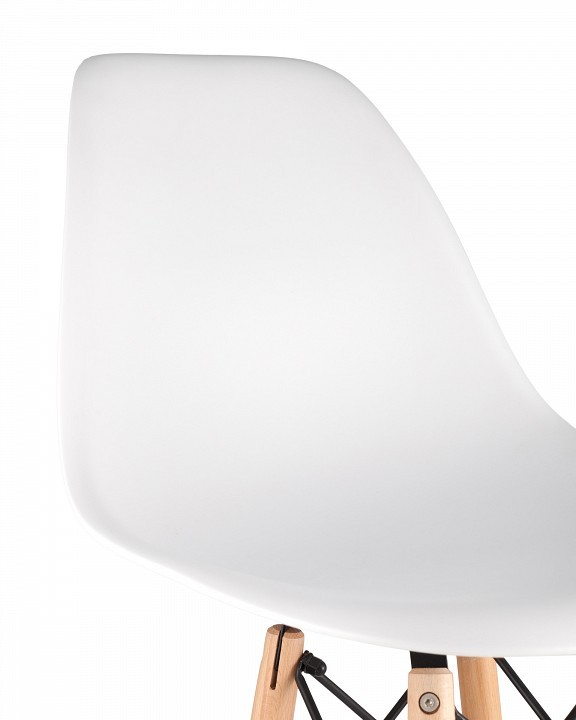 Стул барный Eames SGR_8056H_WHITE_SEAT