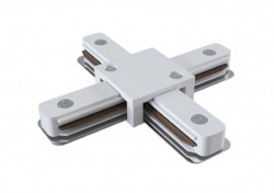 Коннектор X-образный для однофазного шинопровода Эра TR-1PA-СX-WH Б0054469