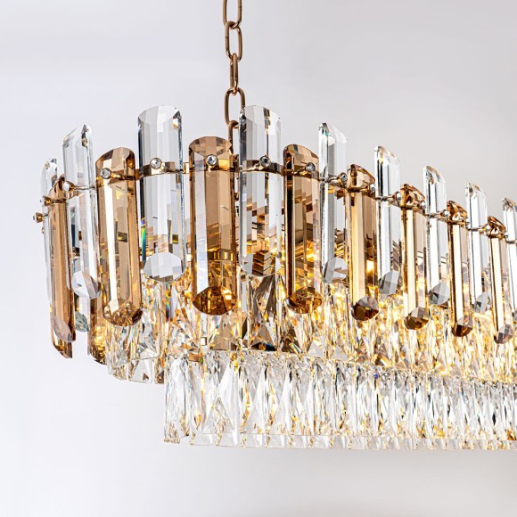 Подвесная люстра Modelux ML.9006.1200 GD-BR