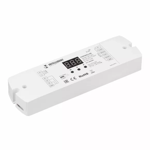 Контроллер Arlight SMART-SPI-302-82-2G-SH-PS-SUF (5-24V, 2.4G) 046474 Контроллер Arlight SMART-SPI-302-82-2G-SH-PS-SUF (5-24V, 2.4G) 046474