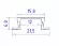 Алюминиевый встраиваемый профиль Ambrella Light Alum Profile GP1001BK