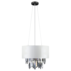 Подвесная люстра Eurosvet Amantea 10122/6 хром/прозрачный хрусталь Strotskis Smart (10106/6) a054108