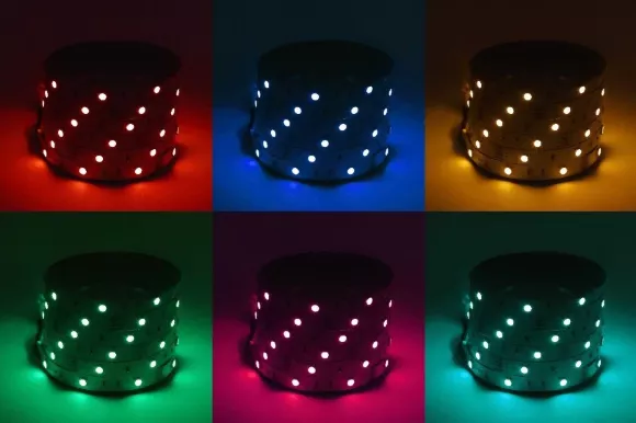 Светодиодная лента Эра 12В 2835 7,2Вт/м RGB 5м IP20 LS5050-7,2-30-12-RGB-IP20-1 year-5m Б0035602 Светодиодная лента Эра 12В 2835 7,2Вт/м RGB 5м IP20 LS5050-7,2-30-12-RGB-IP20-1 year-5m Б0035602