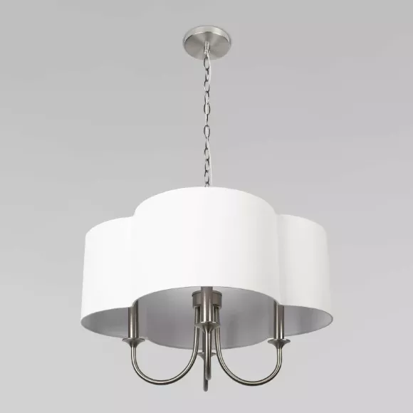 Подвесная люстра Loft IT Silence 10303P Nickel, вид сверху Подвесная люстра Loft IT Silence 10303P Nickel, вид сверху