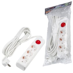 Удлинитель бытовой Uniel Ultra S-GCU3-5B WHITE UL-00010018