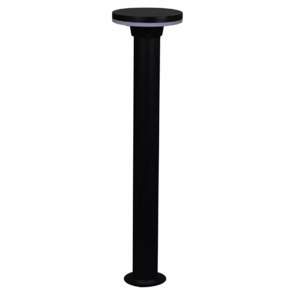 Ландшафтный светильник Reluce 09974-0.7-001KT 0,6M LED12W BK, Черный, Белый, Теплый белый, крупный план основания Ландшафтный светильник Reluce 09974-0.7-001KT 0,6M LED12W BK, Черный, Белый, Теплый белый, крупный план основания