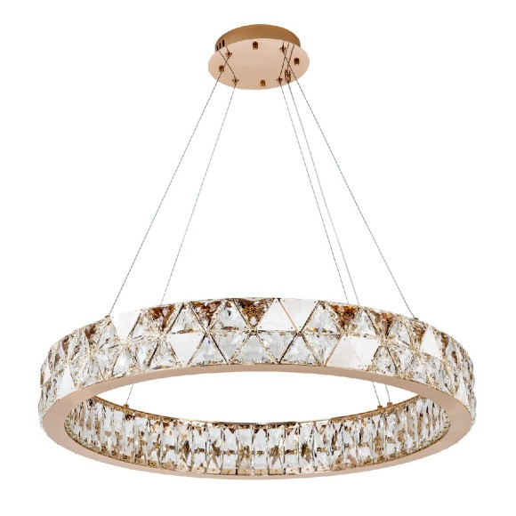 Подвесная светодиодная люстра Modelux ML.6982.800P GD