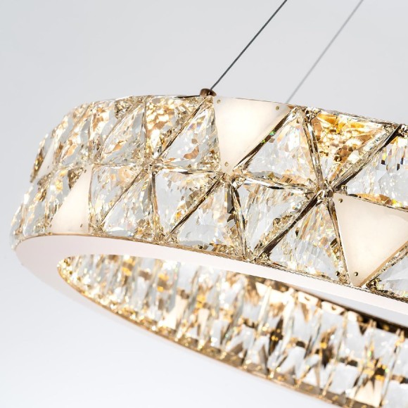 Подвесная светодиодная люстра Modelux ML.6982.800P GD