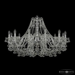 Подвесная люстра Bohemia Ivele Crystal 1409/12/360 Ni