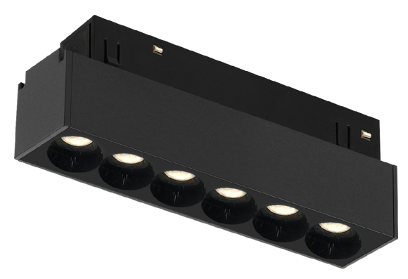 Трековый магнитный светильник iLedex Vision SMART 4822-002-L120-6W-38DG-BK