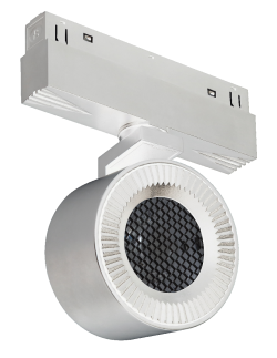 Трековый магнитный светильник iLedex Vision 4822-010-D82-12W-38DG-4000K WH (WALL WASHER)