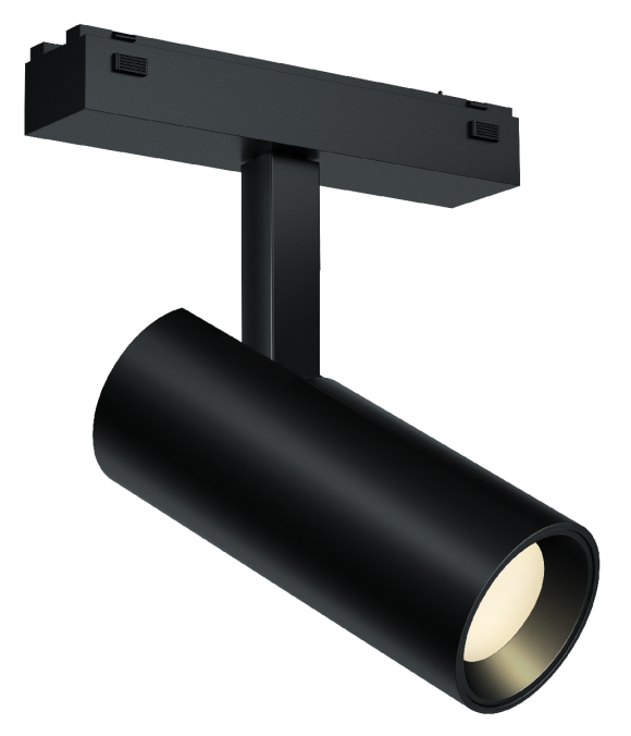 Трековый магнитный светильник iLedex Vision 4825-042-D55-18W-38DG-4000K-BK