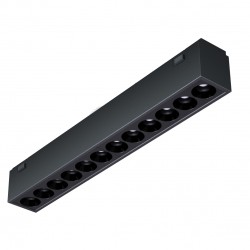 Трековый магнитный светильник iLedex Vision48-25 SMART 4825-039-L197-12W-36DG-BK