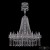 Подвесная люстра Bohemia Ivele Crystal 1413/20/400/XL-160 Ni