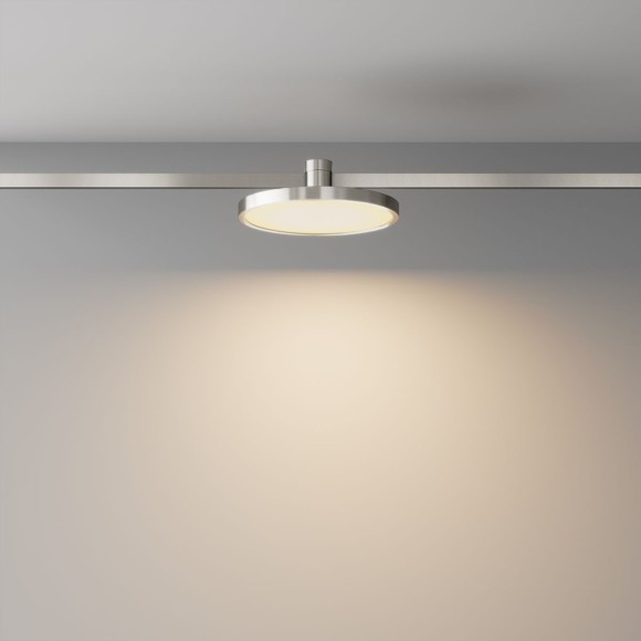 Трековый магнитный светильник Maytoni Technical Plato Flarity TR153-1-10W3K-PT