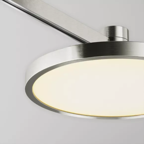 Трековый магнитный светильник Maytoni Technical Plato Flarity TR153-1-10W3K-PT