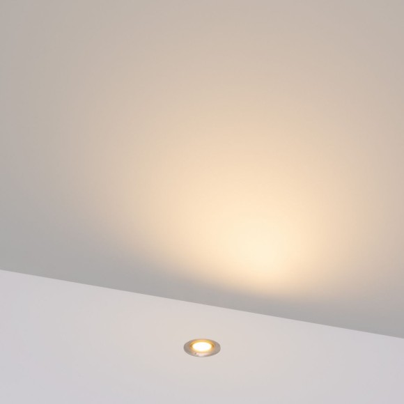 Ландшафтный светильник Arlight ART-PELURU-GROUND-R23-1W Warm3000 (SL, 100 deg, 24V) (IP67 Металл) 057833