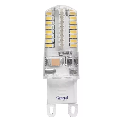 Светодиодная лампа General GLDEN-G9-5-S-220-2700 653600