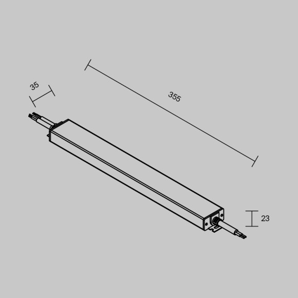 Блок питания Maytoni Led Strip PSL023 24В 250Вт IP 67 822014