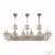 Подвесная люстра Bohemia Ivele Crystal 1453/14/195/1000 G
