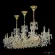 Подвесная люстра Bohemia Ivele Crystal 1453/14/195/1000 G