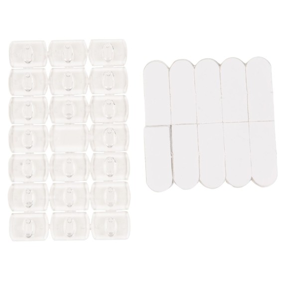 Крючки для монтажа гирлянд Uniel UCC-Y11 CLEAR 020 POLYBAG UL-00009937