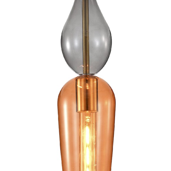 Подвесной светильник Indigo Millefiori 11065/1P Orange V000549