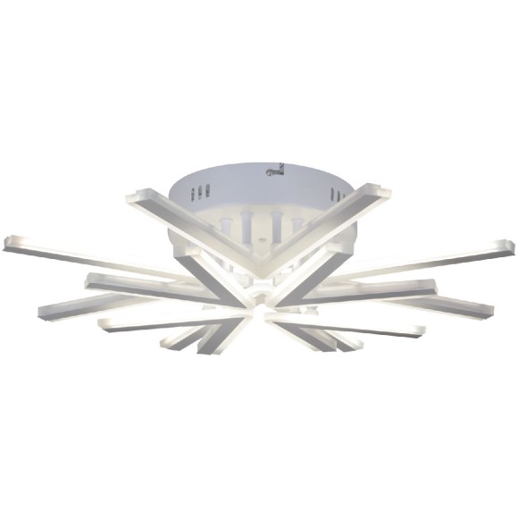 Потолочная светодиодная люстра с пультом управления Reluce 09824-3.3-4+4 WH