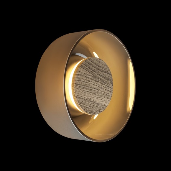 Настенный светильник LOFT IT Totem 10466W Smoke matte wood