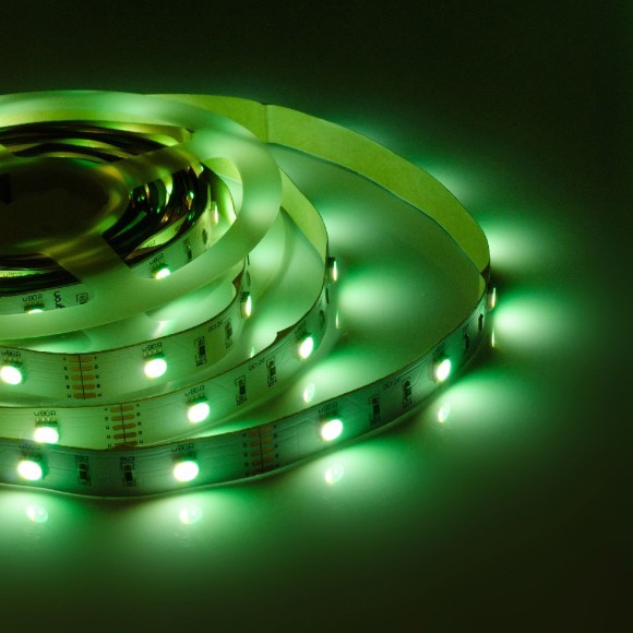 Светодиодная лента Apeyron 12В 7,2Вт/м smd5050 30д/м IP20 360Лм/м 5м RGBW 100BL