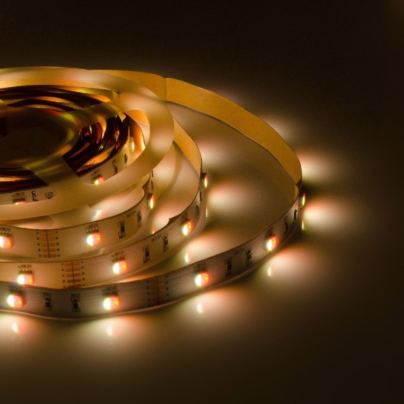 Светодиодная лента Apeyron 12В 7,2Вт/м smd5050 30д/м IP20 360Лм/м 5м RGBW 100BL