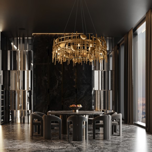 Подвесная люстра Loft IT Escama 10396/1000C