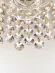 Подвесной светильник Bohemia Ivele Crystal 14781P/16 G R, декоративные элементы крупным планом