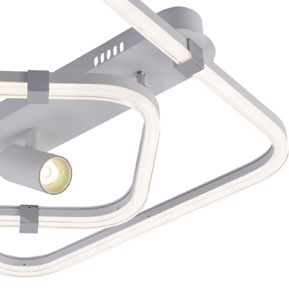 Потолочная светодиодная люстра с пультом управления Escada Factor 10280/2LED