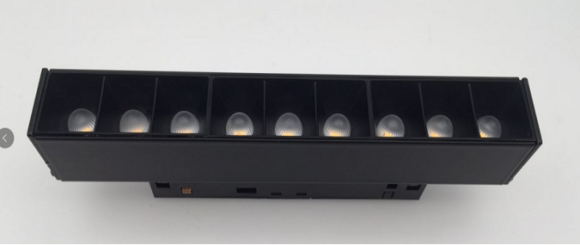 Трековый магнитный светильник Elvan PJ-2003-12W-WW-BK