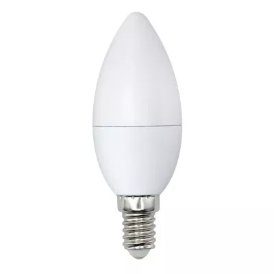 Лампа светодиодная (UL-00003803) Volpe E14 9W 4000K матовая LED-C37-9W/NW/E14/FR/NR