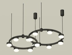 Комплект подвесного светильника Ambrella Light Techno Ring XR92091006 (A9209x2, C9238, C9232, N8399)