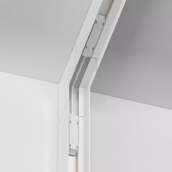 Угловой коннектор Maytoni Technical Magnetic track TRA004ICL-21W, Белый, Алюминий, Хай-тек стиль, механизм регулировки