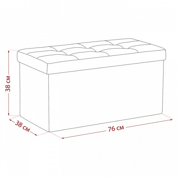Банкетка-сундук Леда LST_4687205442178